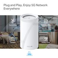 TP-Link Deco BE65-5G(1-pack) Whole Home Mesh Wi-Fi 7 Router - thumbnail