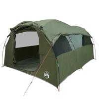 Tunneltent 6-persoons waterdicht olijfgroen - thumbnail