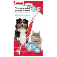 Beaphar tandenborstel voor hond en kat 2 stuks - thumbnail