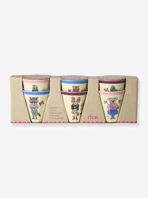 6-delige set melamine kinderbekers NATHALIE LETE 160 ml rice meerkleurig 6-delige set melamine kinderbekers NATHALIE LETE 160 ml rice meerkleurig
