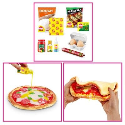 Slime Mart klein mandje pizza