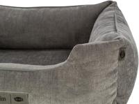 Trixie vital hondenmand lennox hoekig grijs - thumbnail