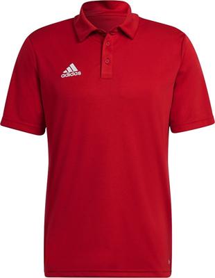 adidas Entrada 22 Polo Rood Wit