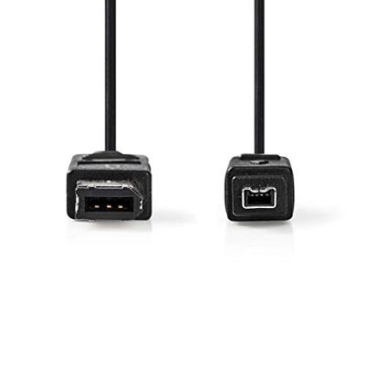 Nedis FireWire-kabel, stekker met 4 pins, 6-polig