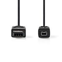 Nedis FireWire-kabel, stekker met 4 pins, 6-polig - thumbnail