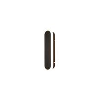Searchlight Design wandlampBordo zwart 30cm - 88710-300 - thumbnail