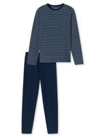 Schiesser Schiesser Heren Pyjama Long admiral 182197 56/XXL - thumbnail