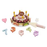 Lobbes Houten verjaardagstaart, 27dlg. - thumbnail