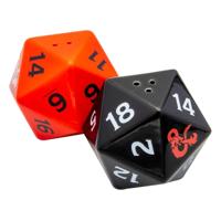 Dungeons & Dragons 3D Salt and Pepper Shaker Dice - thumbnail