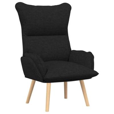 Fauteuil Zwart 69 x 74 x 93 cm Stof