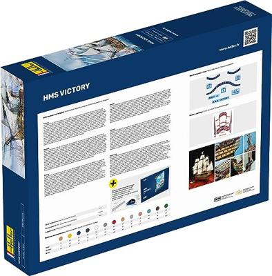 Heller 58897 STARTER KIT HMS Victory Bouwpakket Schaal 1:100