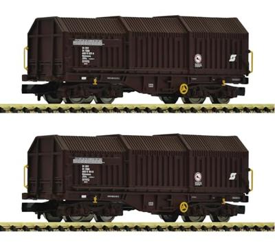 Fleischmann 6660035 N set van 2 telescoopduimwagens van de ÖBB