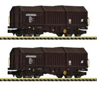 Fleischmann 6660035 N set van 2 telescoopduimwagens van de ÖBB - thumbnail