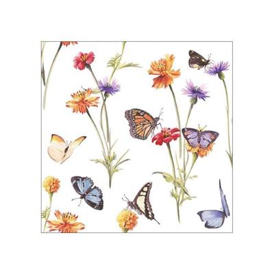 Ambiente Servetten Butterfly garden 33cm