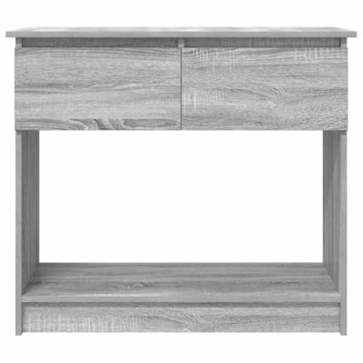Wandtafel met lades 85,5x38,5x74,5 cm grijs Sonoma Wandtafel met lades 85,5x38,5x74,5 cm grijs Sonoma