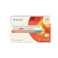 Sanias Acetylcysteine 600mg 20 Bruistabletten - thumbnail