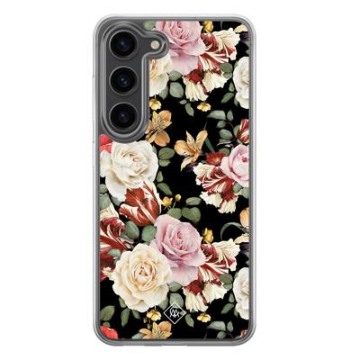 Samsung Galaxy S23 Plus hybride hoesje - Flowerpower