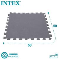 Intex 29084 Krystal Clear Zwembadtegels 8 Stuks Grijs - thumbnail
