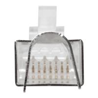 ACT RJ45 (8P/8C) CAT6A afgeschermde modulaire connector voor ronde kabel met massieve of soepele ade - thumbnail