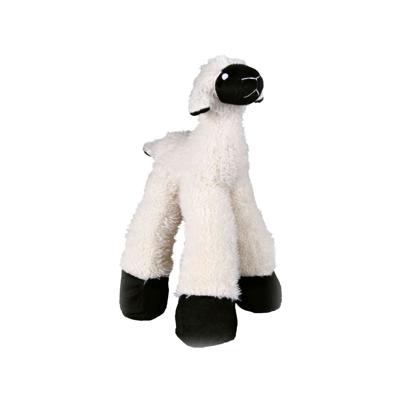 TRIXIE PLUCHE LANGBEEN SCHAAP MET GELUID EN RATEL 30 CM