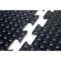 COBA Europe BF010001 BUBBLEMAT Rubberen mat (l x b x h) 900 x 600 x 14 mm Zwart - thumbnail