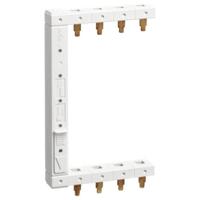 Hager KCF663L Hager KCF663L faserail 3+N-polig 2 rijen 125 mm links verticaal Phase busbar Bruin, Blauw 4-polig 1 stuk(s) - thumbnail