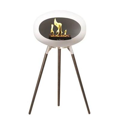 LeFeu Ground Wood Haard Bio Ethanol - Wit/Oak Smoked LeFeu Ground Wood Haard Bio Ethanol - Wit/Oak Smoked