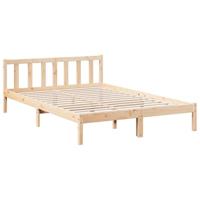 Bedframe extra lang zonder matras massief grenenhout 160x220 cm - thumbnail