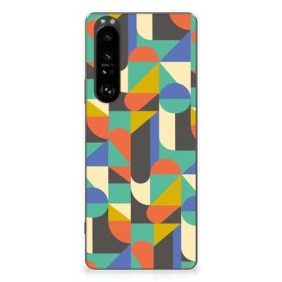 Sony Xperia 1 III | TPU bumper | Funky Retro Sony Xperia 1 III | TPU bumper | Funky Retro