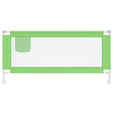 VidaXL Bedhekje peuter 190x25 cm stof groen