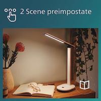 Philips LED Ivory DSK203 8719514420410 LED-bureaulamp LED LED vast ingebouwd 5 W Wit - thumbnail