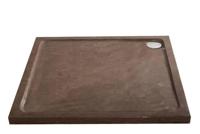 Hardstenen Douchebak 100X100X5 cm Vierkant Aqua Royal - thumbnail