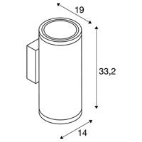 SLV WandlampEnola Round - 1003441 - thumbnail
