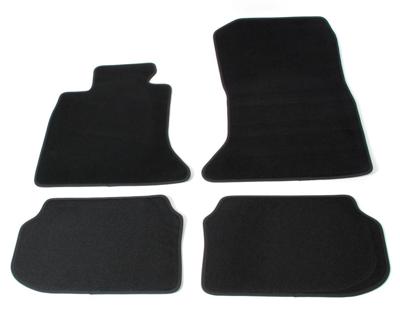 Automatten op maat - zwart velours - BMW 5-Serie F10 / F11 2010-2013