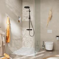 Hansgrohe Pulsify S Puro Showerpipe 260 1jet met thermostaat, mat zwart - thumbnail