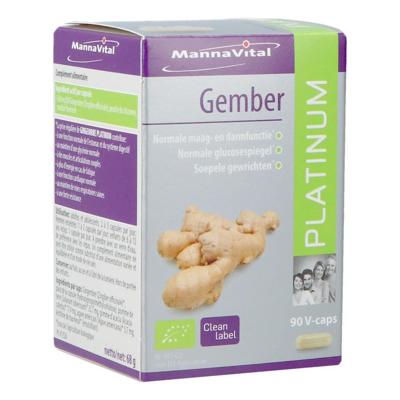 Mannavital Gember Platinum Capsules