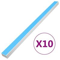 VidaXL Kabelgoot zelfklevend 60x60 mm 10 m pvc - thumbnail