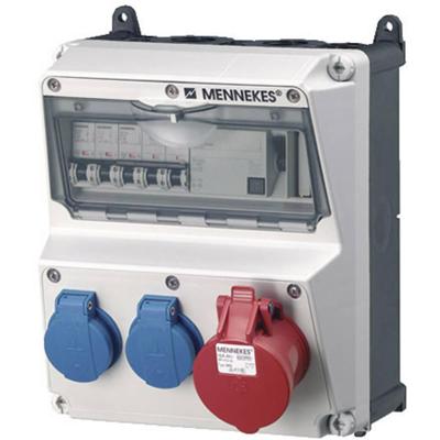 MENNEKES Mennekes 920009 CEE-stroomverdeler 400 V 16 A MENNEKES Mennekes 920009 CEE-stroomverdeler 400 V 16 A