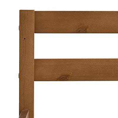 Bedframe massief grenenhout honingbruin 160x200 cm