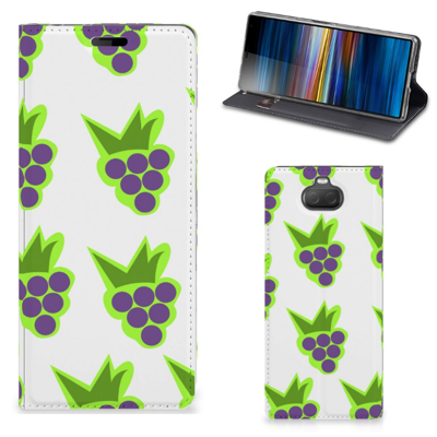 Sony Xperia 10 | Flip Style Cover | Druiven Sony Xperia 10 | Flip Style Cover | Druiven