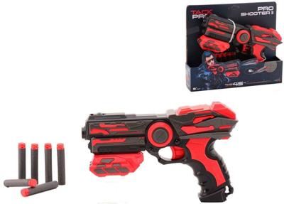 Bongers Speelgoed Tack pro crow ii met 6 darts 23 cm