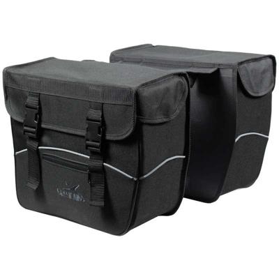 Greenlands Tas dubbel 4539 34l. zwart Greenlands Tas dubbel 4539 34l. zwart