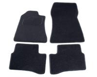 Automatten op maat - zwart stof - Mercedes CLK W208 1997-2002 - thumbnail