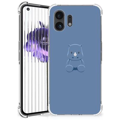 Nothing Phone (2) Stevig | Bumper Hoesje | Baby Rhino Nothing Phone (2) Stevig | Bumper Hoesje | Baby Rhino