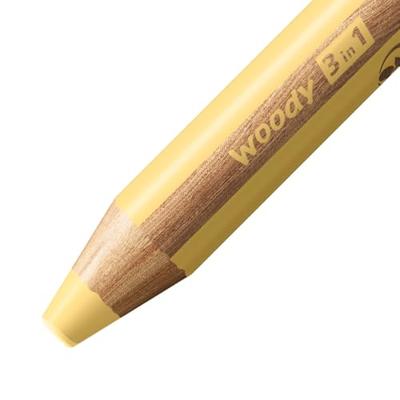Kleurpotlood stabilo 880 woody 3 in 1 pastel geel | 5 stuks Kleurpotlood stabilo 880 woody 3 in 1 pastel geel | 5 stuks