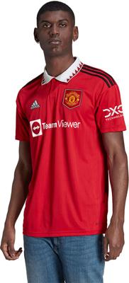 Manchester United Shirt Thuis Senior 2022/2023 - Maat XS - Kleur: RoodZwart | Soccerfanshop