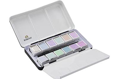 Rembrandt Professionele Aquarelverf Metalen Set - 12 Napjes + 1 Penseel