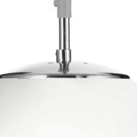 Searchlight Glazen hanglampAtom Ø 30cm met chroom - 6077 - thumbnail