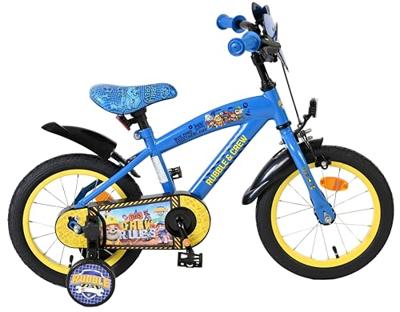 Volare Paw patrol - rubble & crew - kinderfiets - jongens - 14 inch - blauw