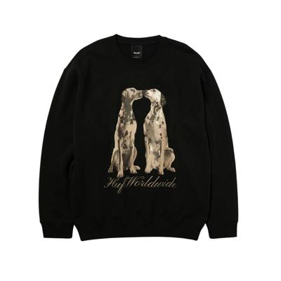 HUF Dogged Crew Casual Sweater Heren L